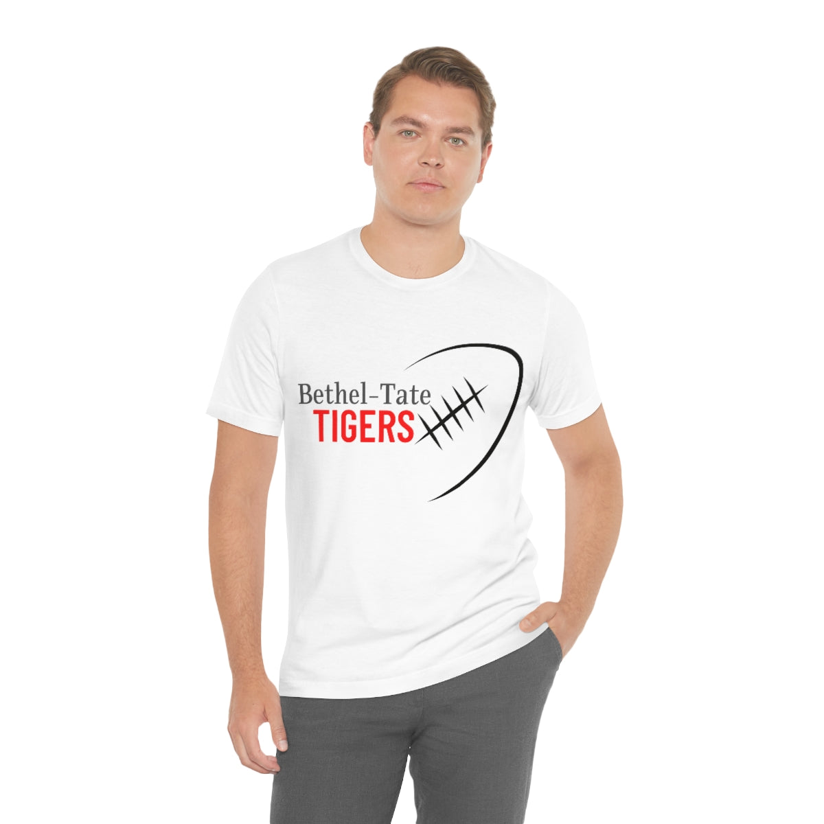 Tigers Football Unisex Jersey Short Sleeve Tee