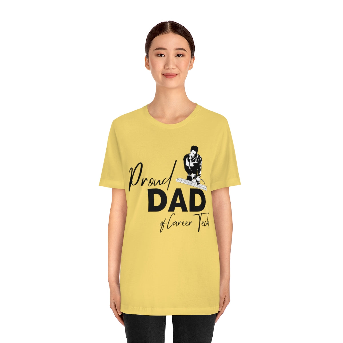 Proud Dad of Career Tech Student  Jersey Short Sleeve Tee