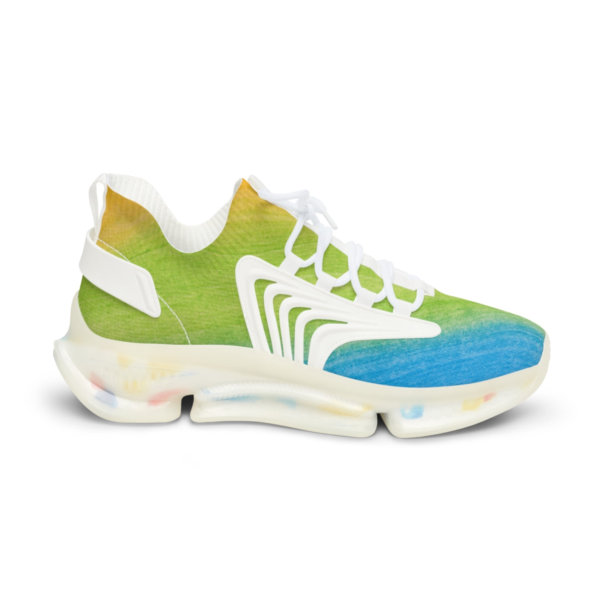 Rainbow Mesh Sports Sneakers