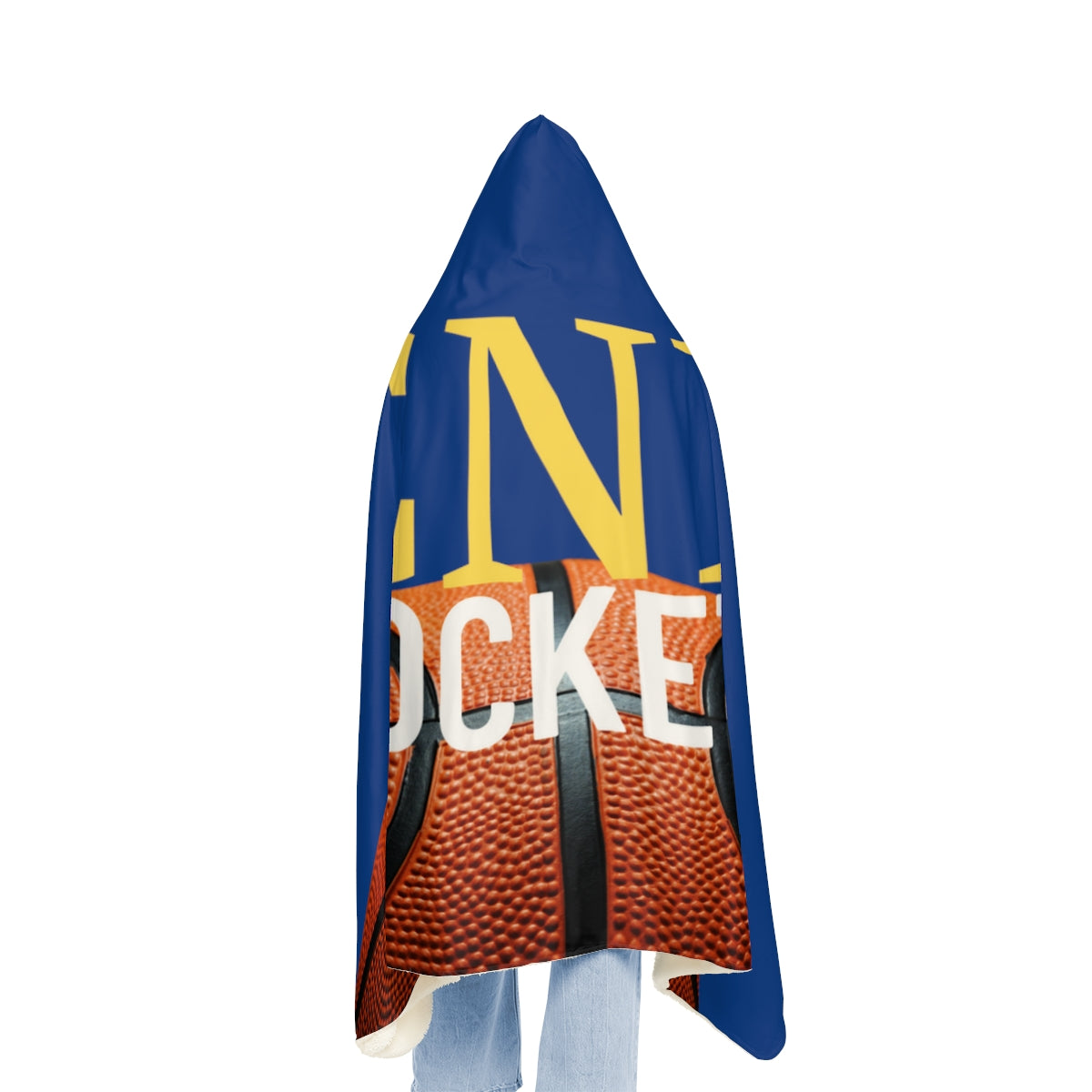 CNE ROCKETS Basketball Snuggle Blanket