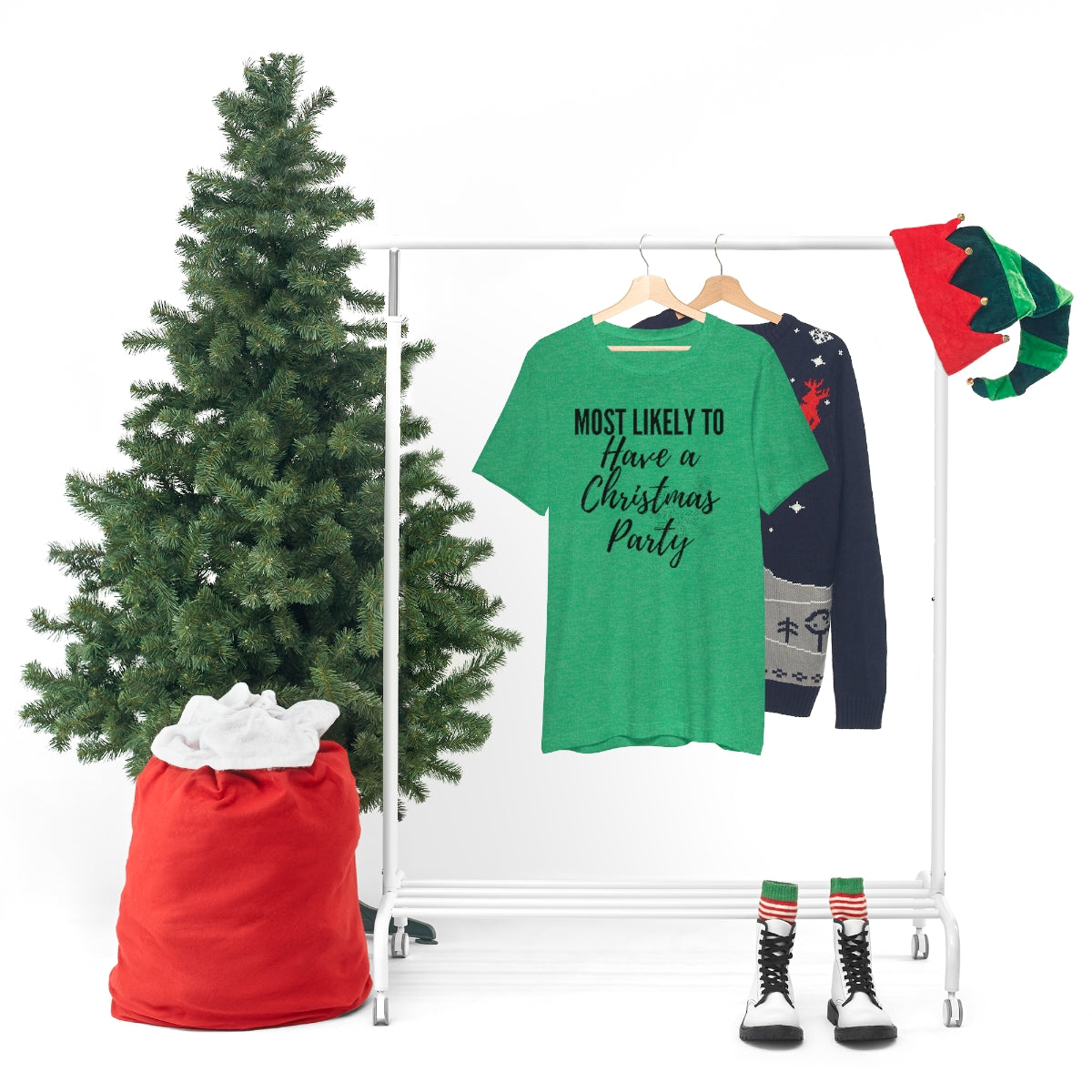 Christmas Party Unisex Jersey Short Sleeve Tee