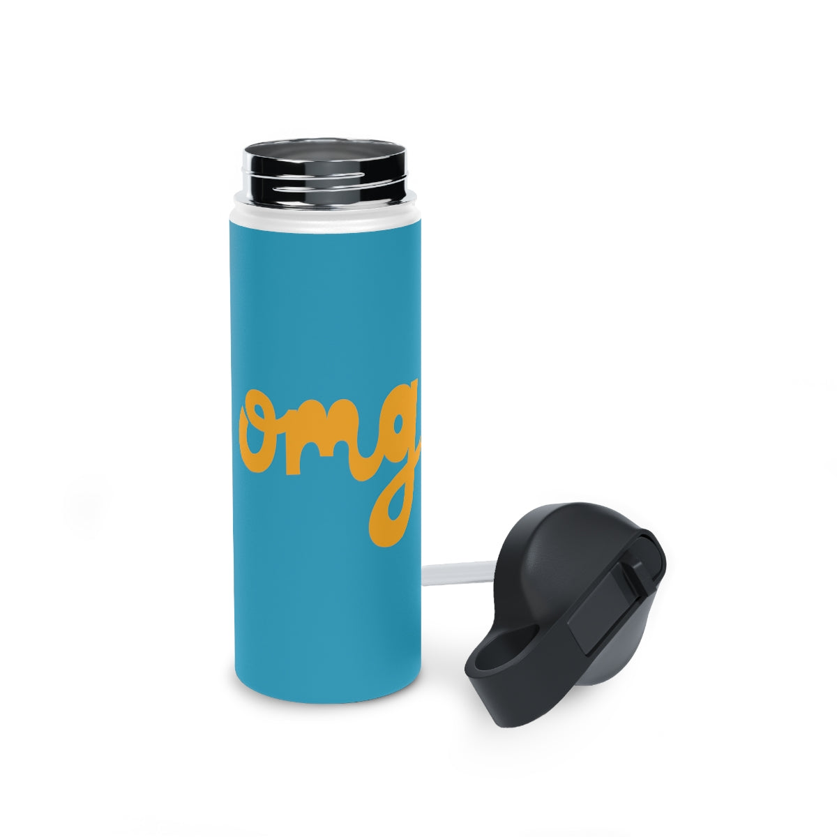 OMG Stainless Steel Water Bottle, Standard Lid