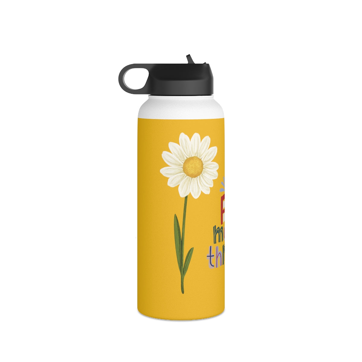 Stainless Steel Water Bottle, Standard Lid