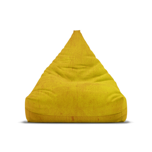 Yellow Bean Bag Chair Cover (Filling Sold Separately)