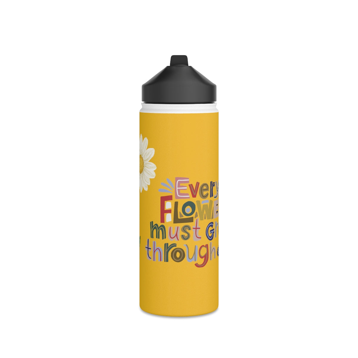 Stainless Steel Water Bottle, Standard Lid