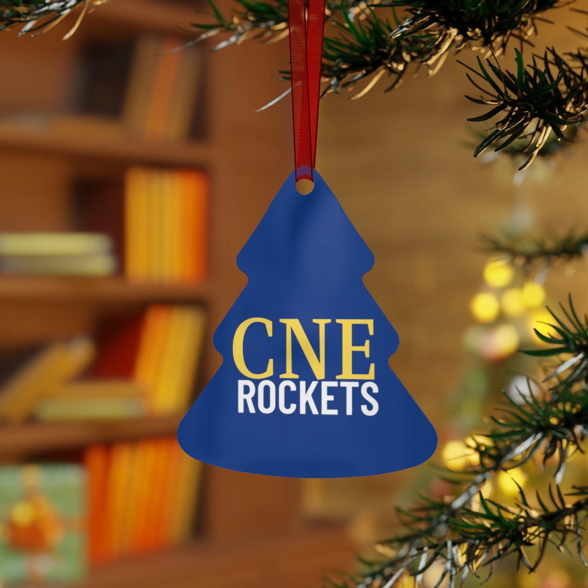 Rockets Metal Ornaments