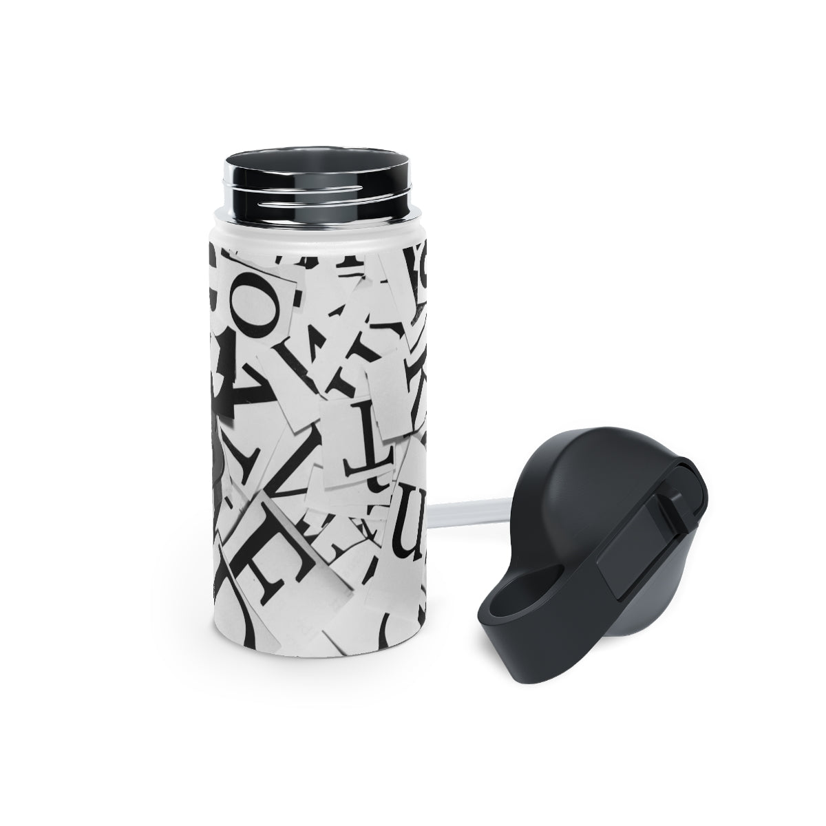 Copy of Stainless Steel Water Bottle, Standard Lid