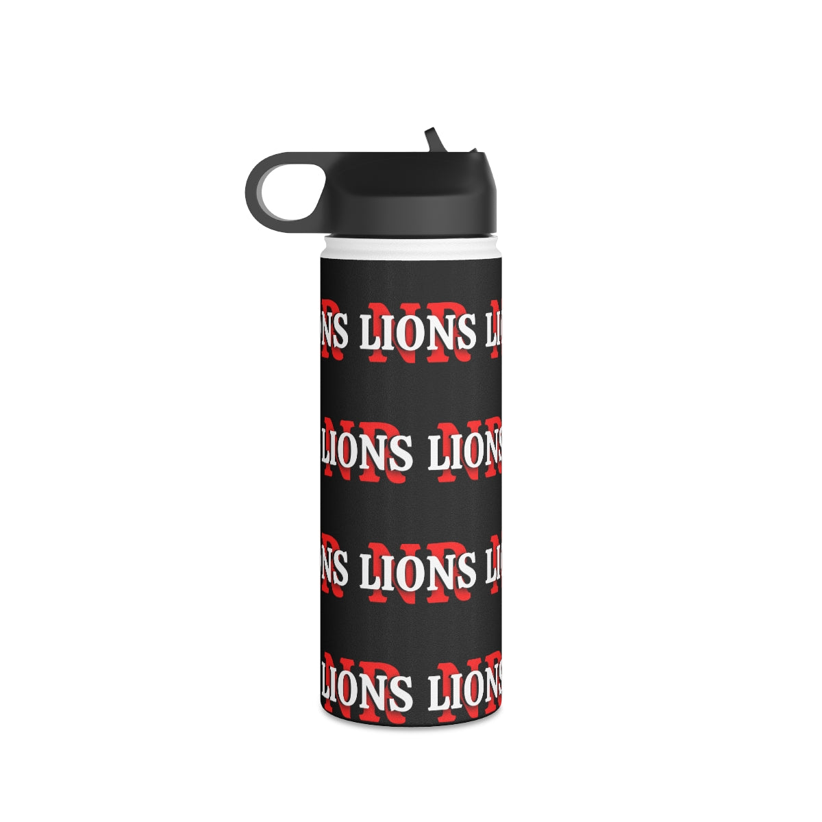 Lions   Stainless Steel Water Bottle, Standard Lid