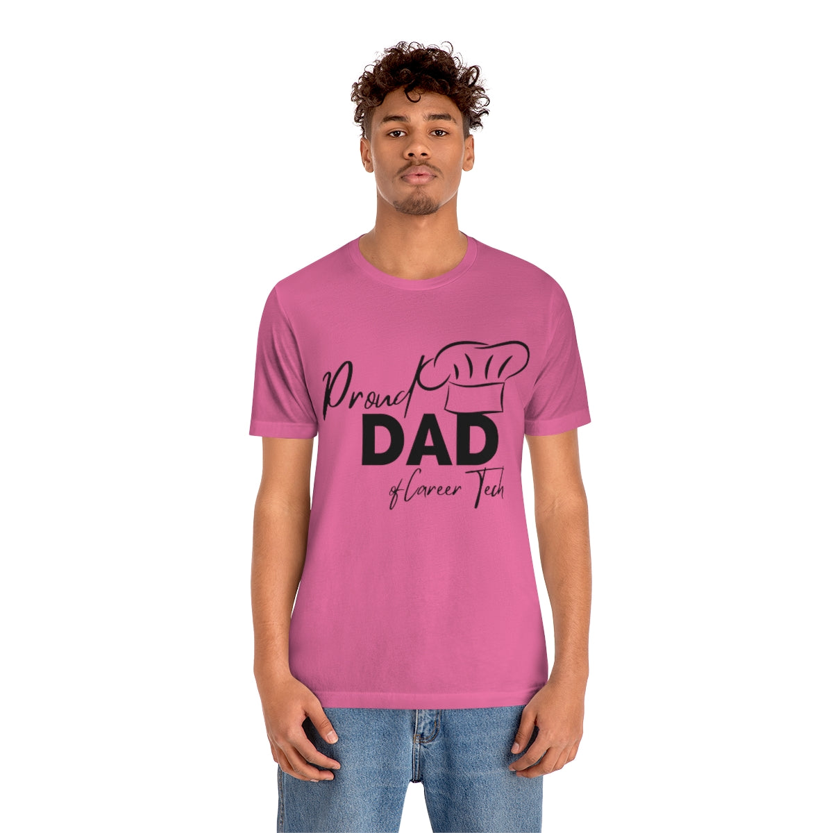 Proud Dad of Career Tech Student  Jersey Short Sleeve Tee