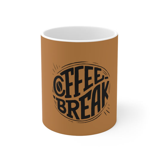Coffee Break Ceramic Mug 11oz