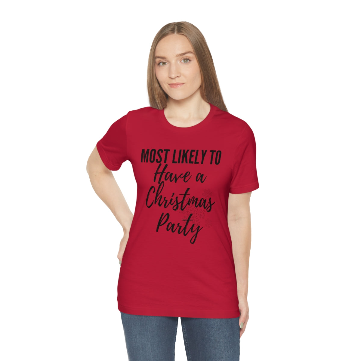 Christmas Party Unisex Jersey Short Sleeve Tee