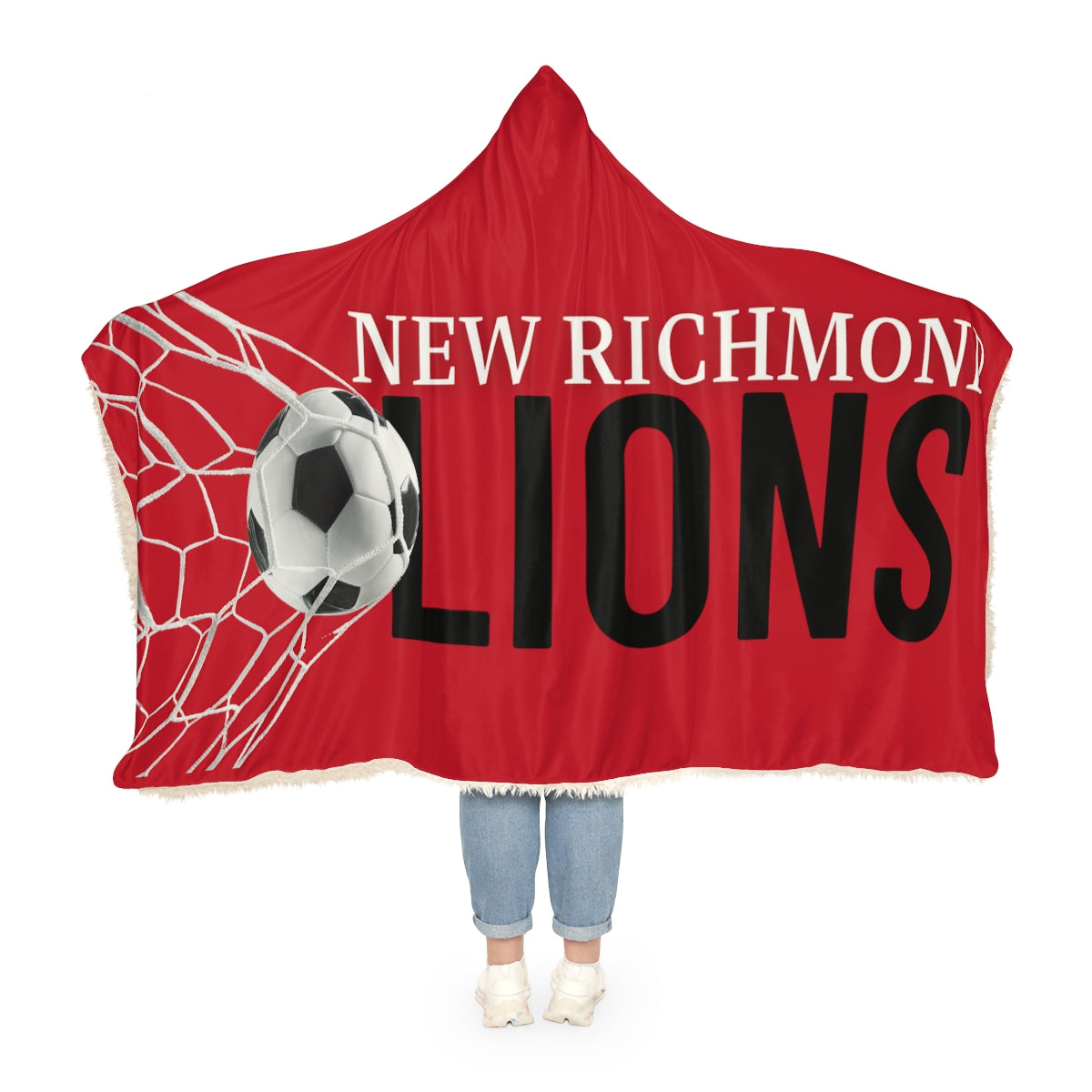 Lions Soccer Snuggle Blanket