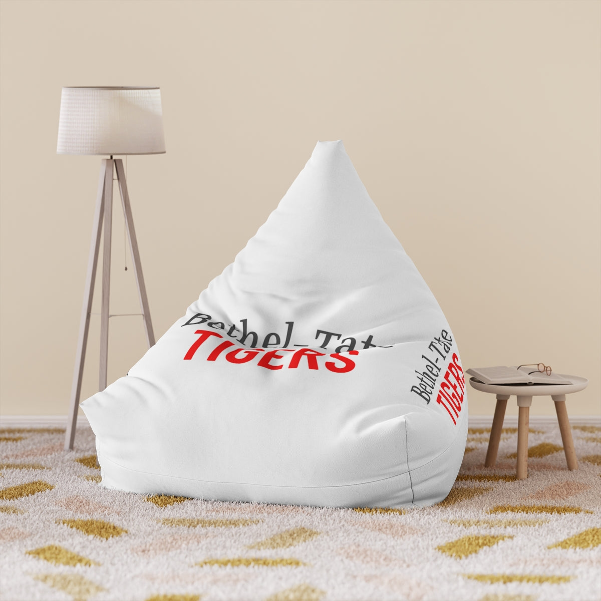 Tigers Bean Bag Chair Cover (Filling Sold Separately)