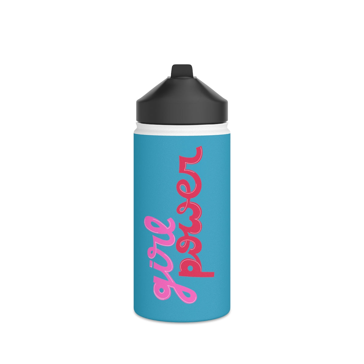 Girl Power Stainless Steel Water Bottle, Standard Lid