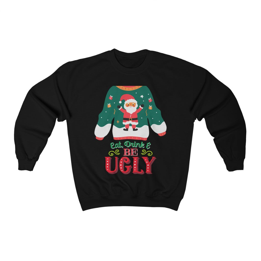 Ugly Christmas Sweater Heavy Blend™ Crewneck Sweatshirt