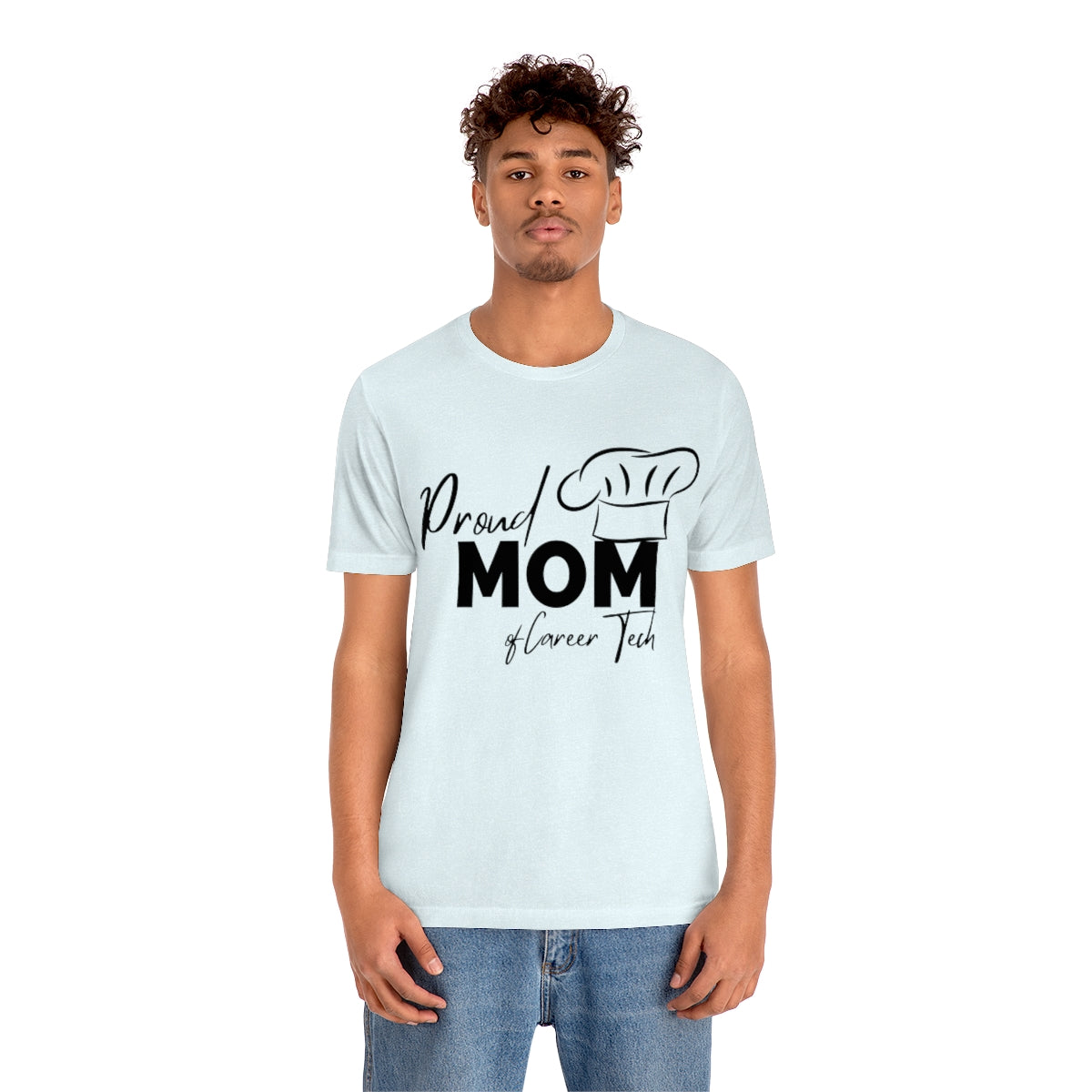 Proud Mom of Career Tech Student Jersey Short Sleeve Tee