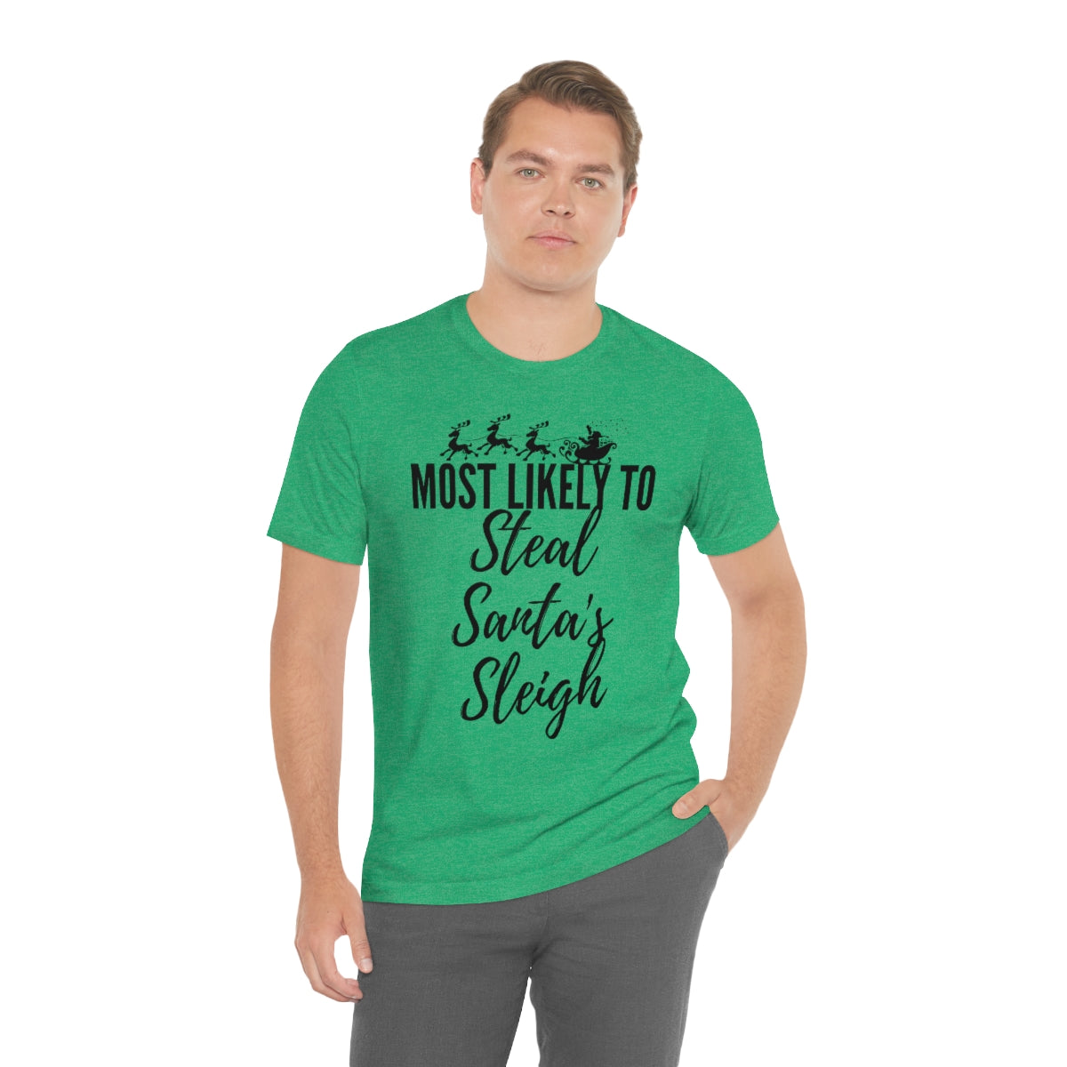 Stolen Sleigh  Unisex Jersey Short Sleeve Tee