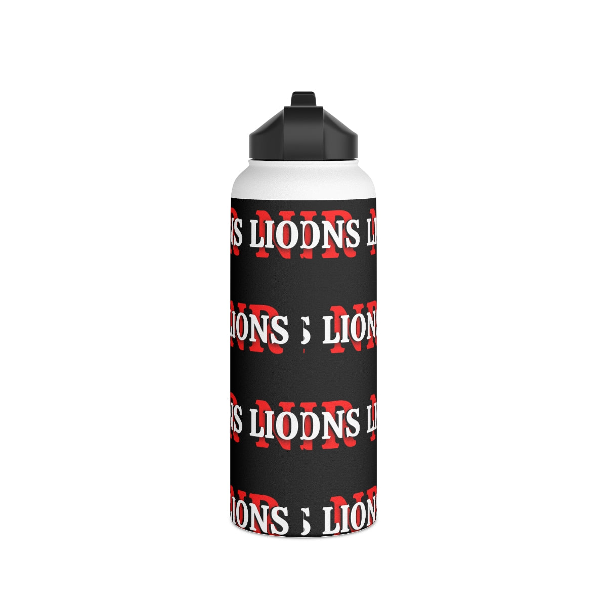 Lions   Stainless Steel Water Bottle, Standard Lid