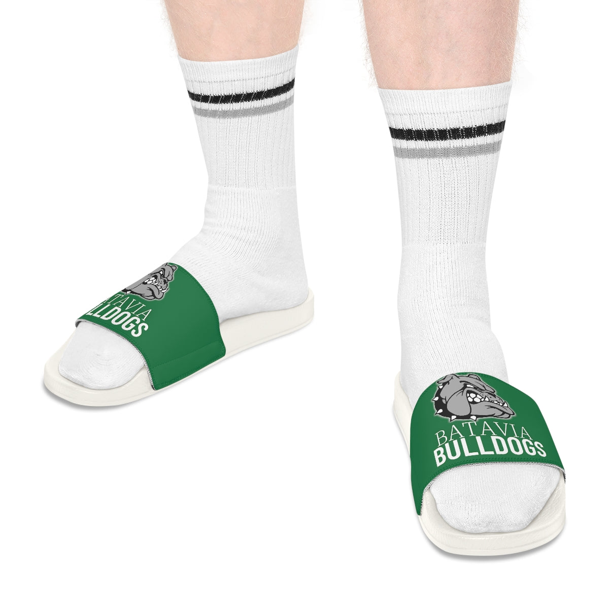 Bulldogs Men's Slide Sandals