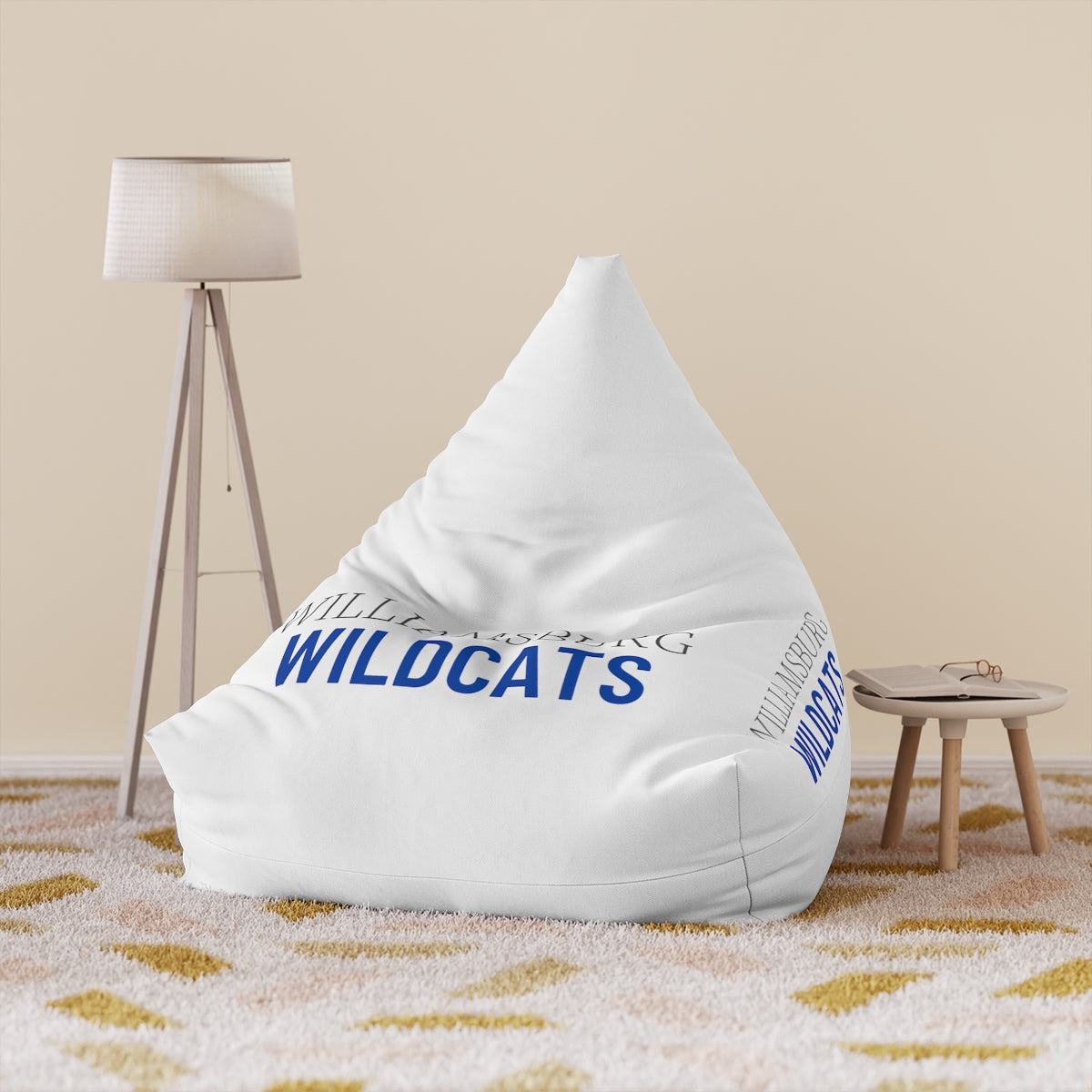 Wildcats Bean Bag Chair Cover (Filling Sold Separately)