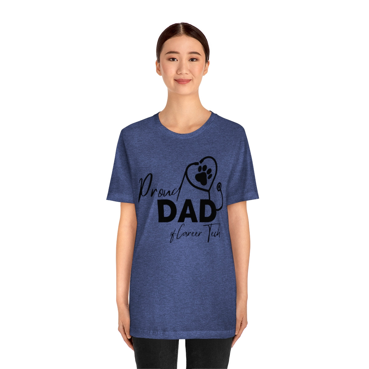 Proud Dad of Career Tech Student  Jersey Short Sleeve Tee