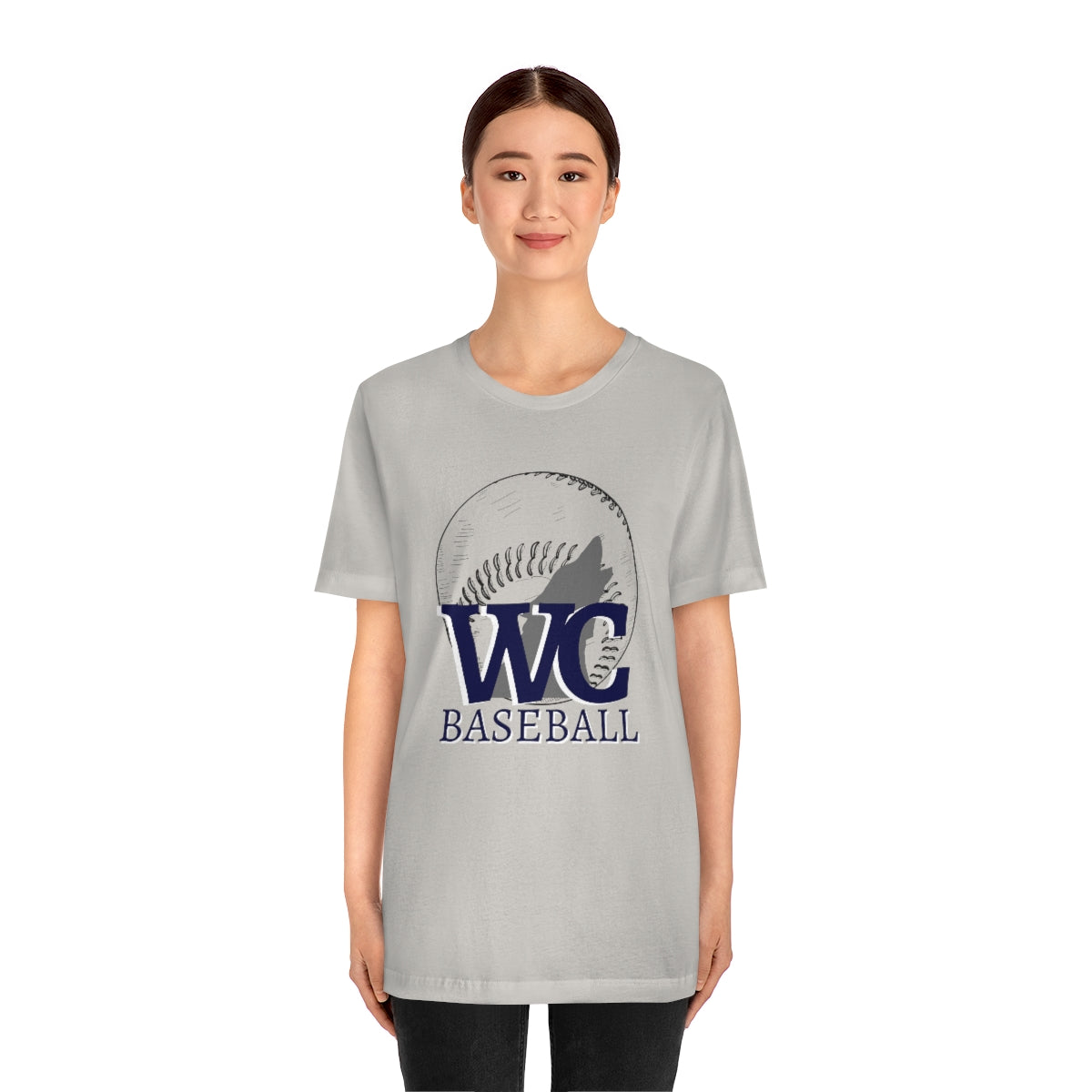 Baseball Wolves Unisex Jersey Short Sleeve Tee