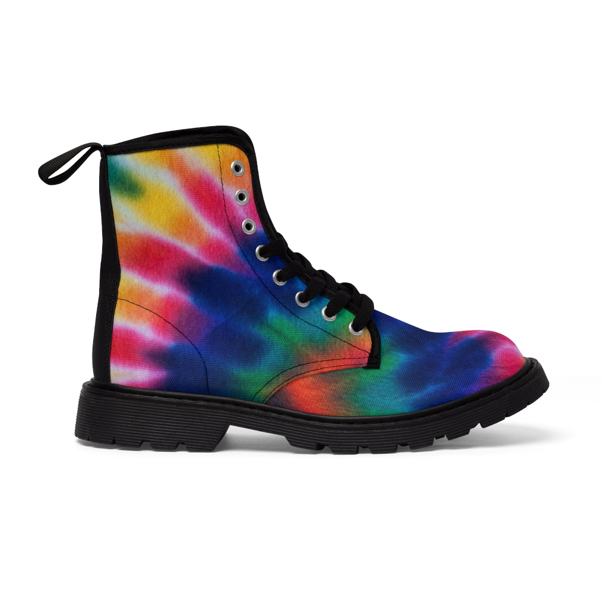 Tie Dye Women's Canvas Boots