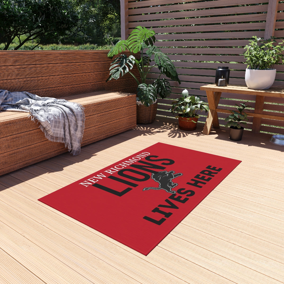 Lions Outdoor Rug