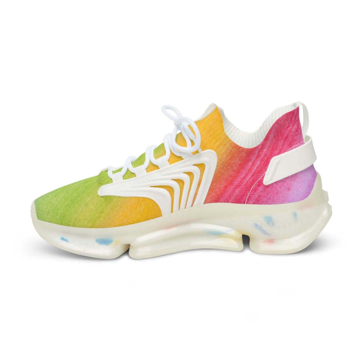 Rainbow Mesh Sports Sneakers