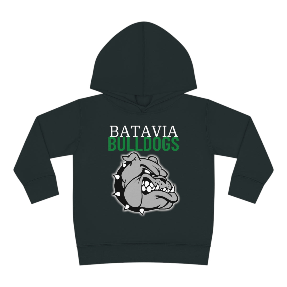 Bulldogs Toddler Pullover Fleece Hoodie