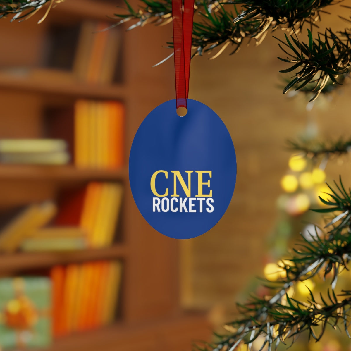 Rockets Metal Ornaments