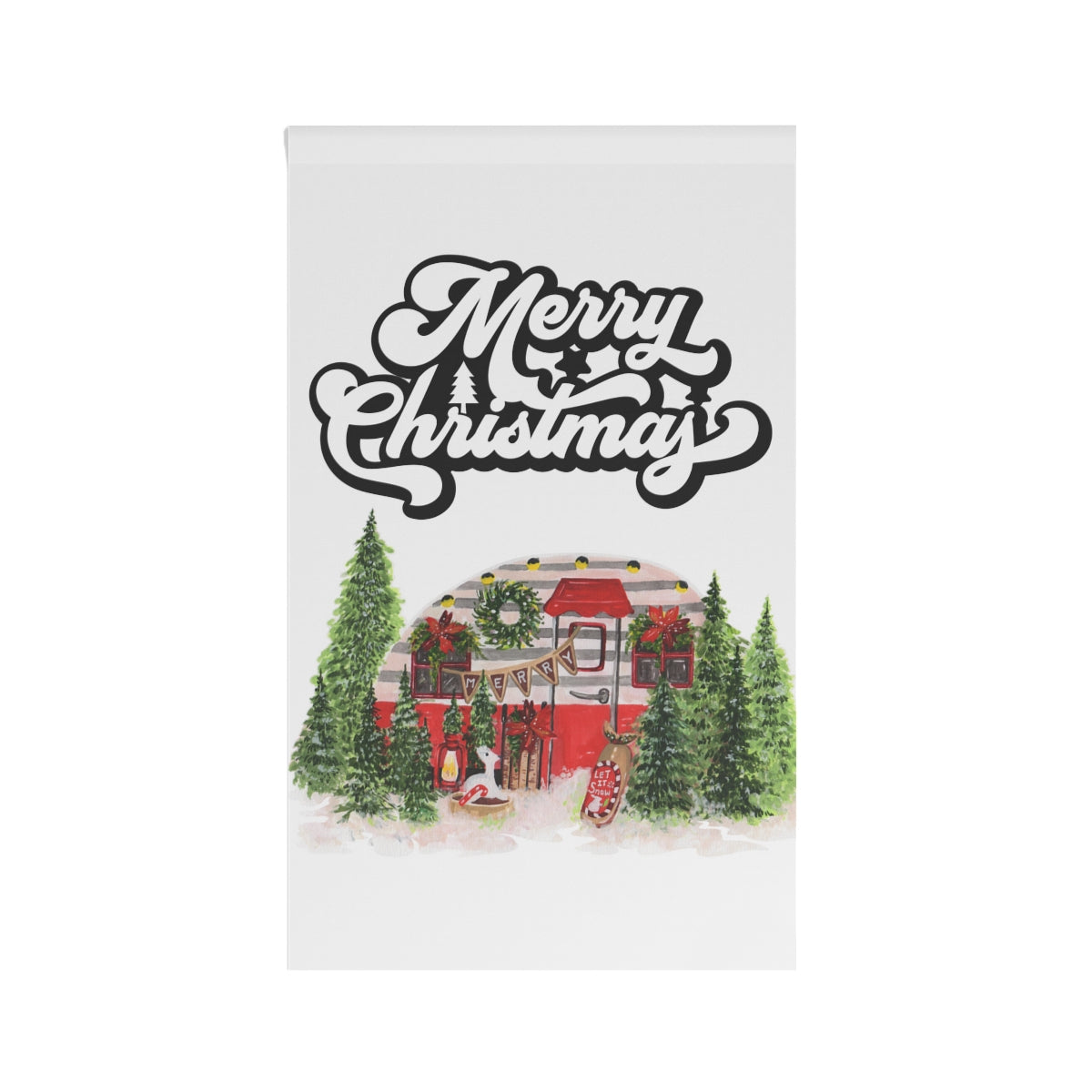 Merry Christmas House Banner