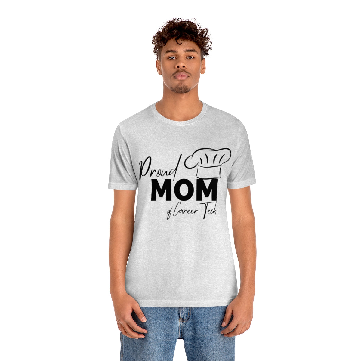 Proud Mom of Career Tech Student Jersey Short Sleeve Tee