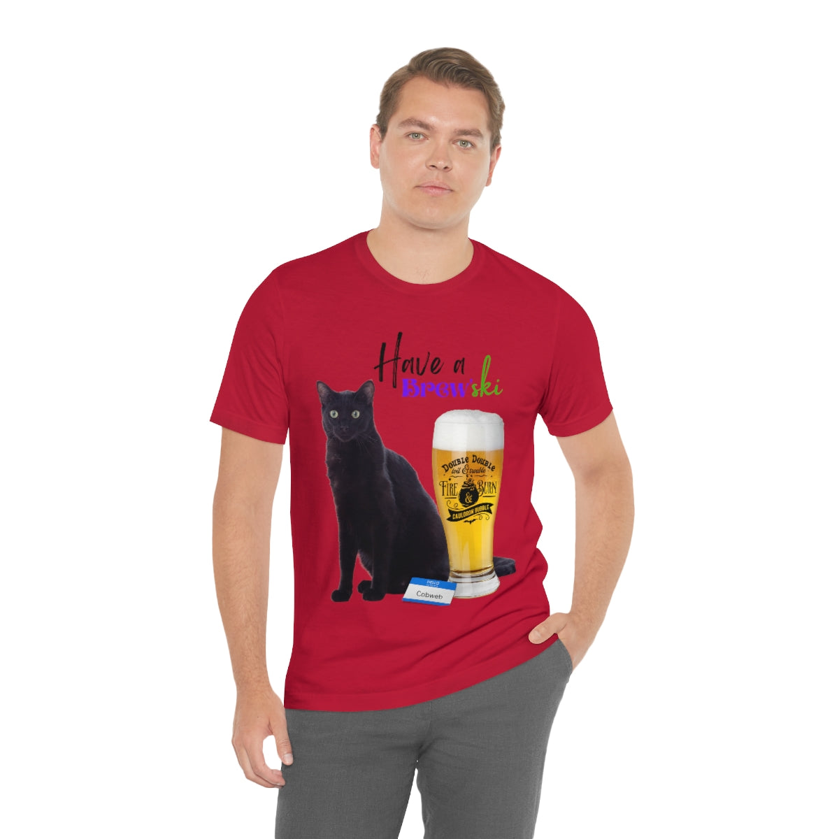 Black Cat Unisex Jersey Short Sleeve Tee