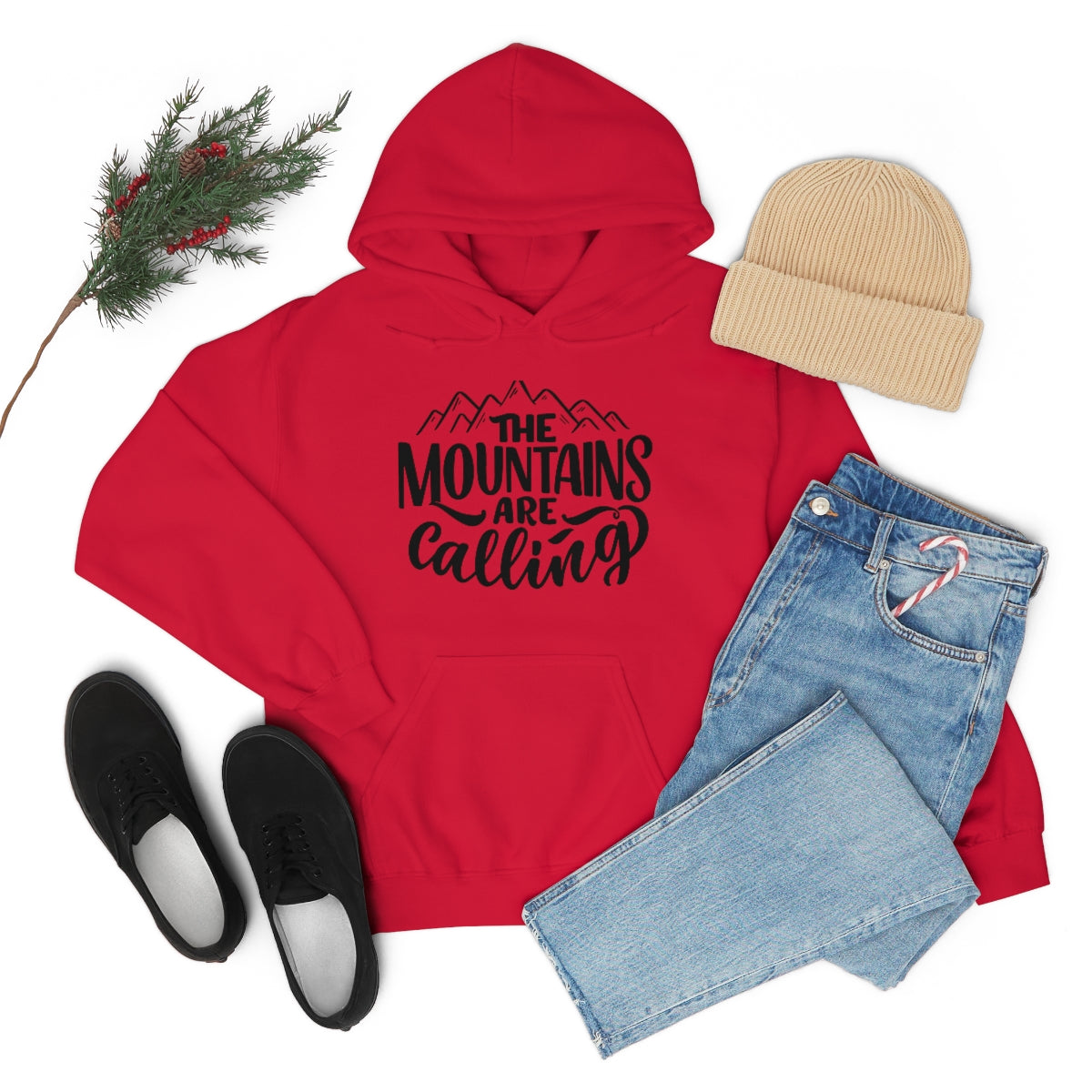 The Mountains Unisex Heavy Blend™ Hooded Sweatshirt