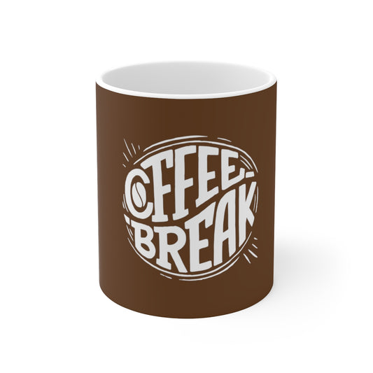 Coffee Break Ceramic Mug 11oz