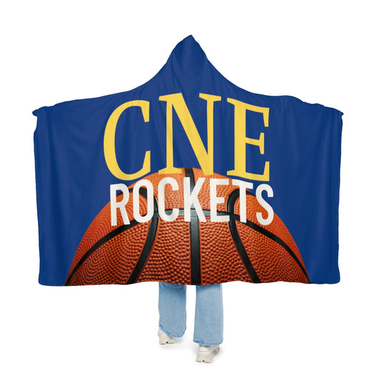 CNE ROCKETS Basketball Snuggle Blanket