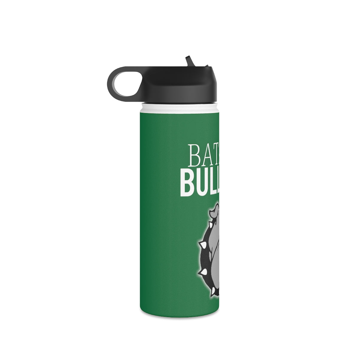 Bulldogs Stainless Steel Water Bottle, Standard Lid