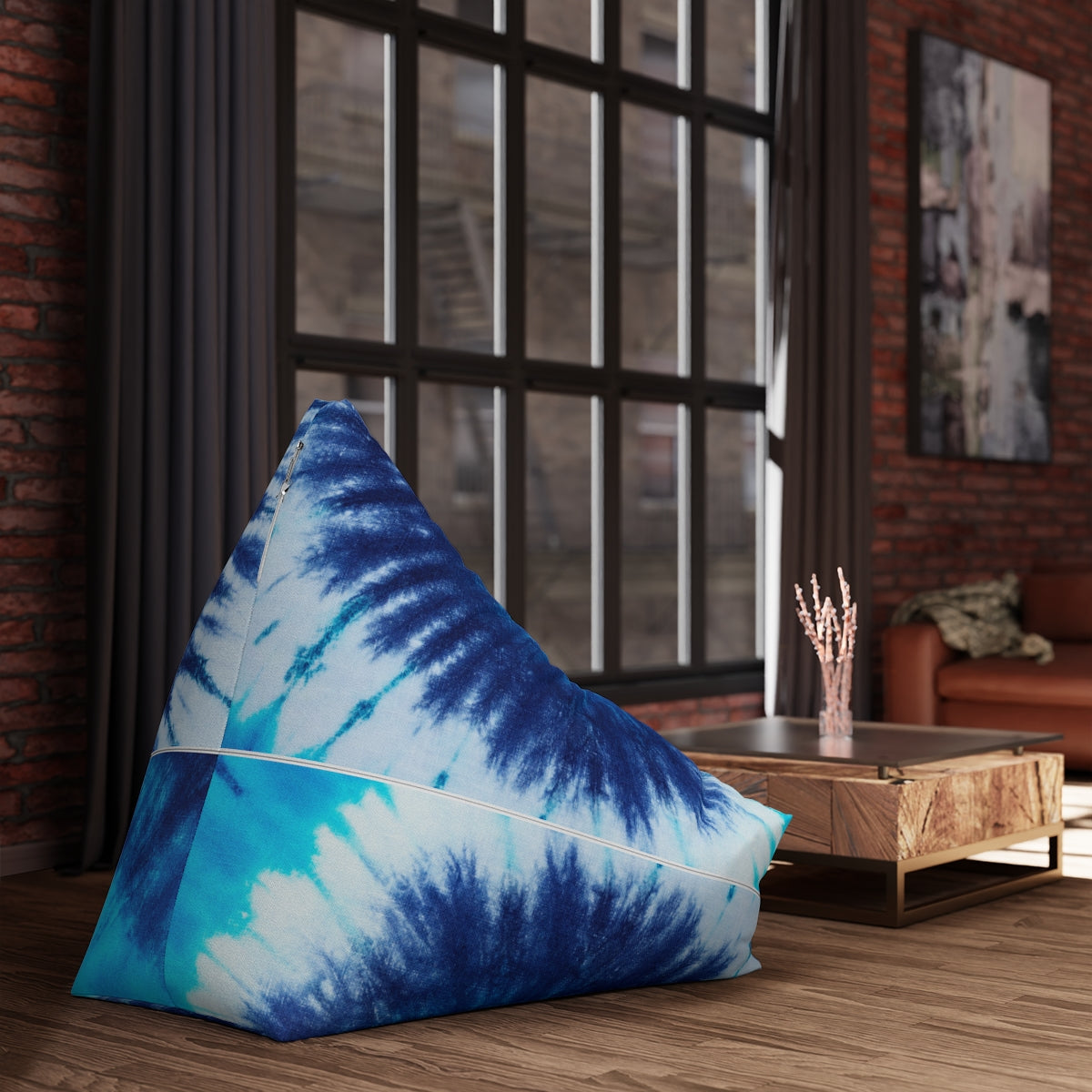 Tie Dye Bean Bag Chair Cover (Filling Sold Separately)