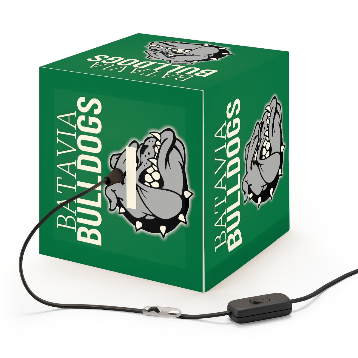 Bulldogs Light Cube Lamp