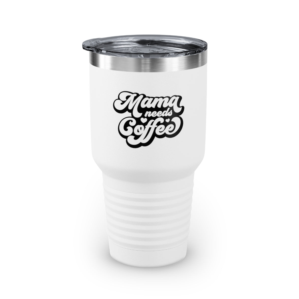 Mama Mode Needs Coffee Ringneck Tumbler, 30oz