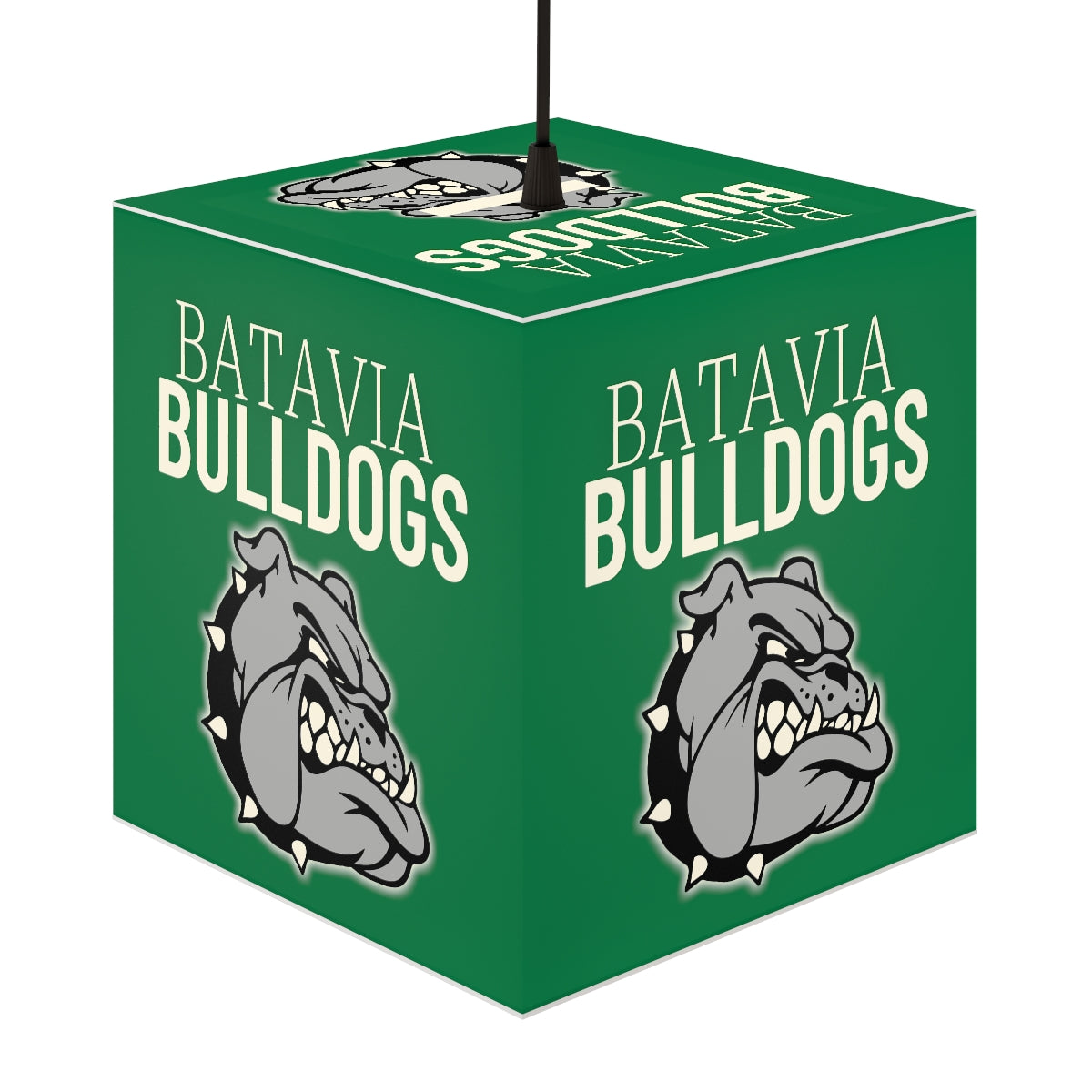 Bulldogs Light Cube Lamp