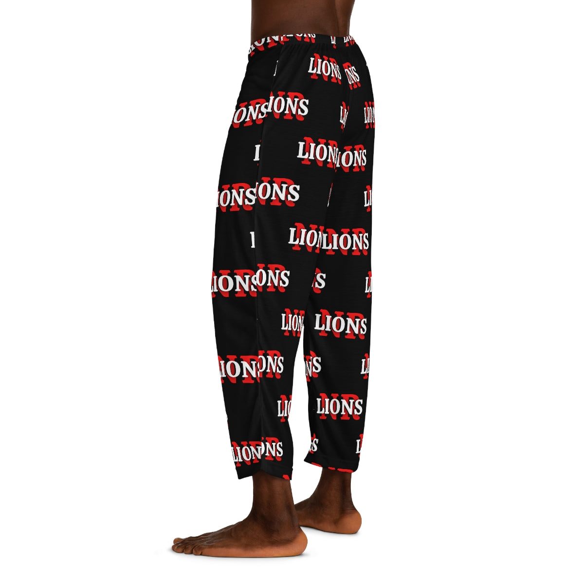 Lions Men's Pajama Pants (AOP)