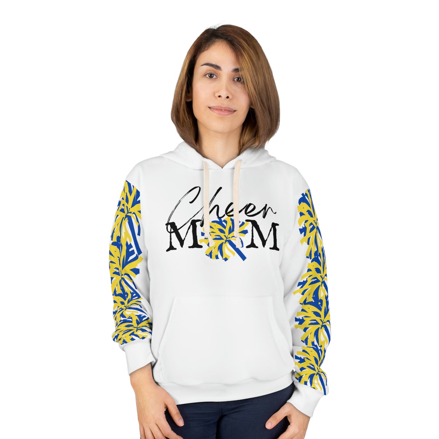 Rockets Cheer Mom AOP Unisex Pullover Hoodie