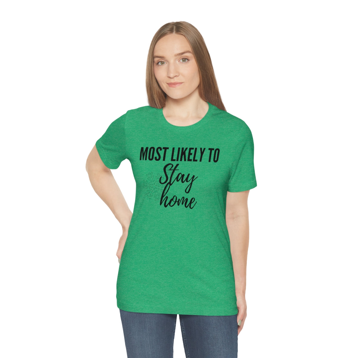 Stay home Unisex Jersey Short Sleeve Tee