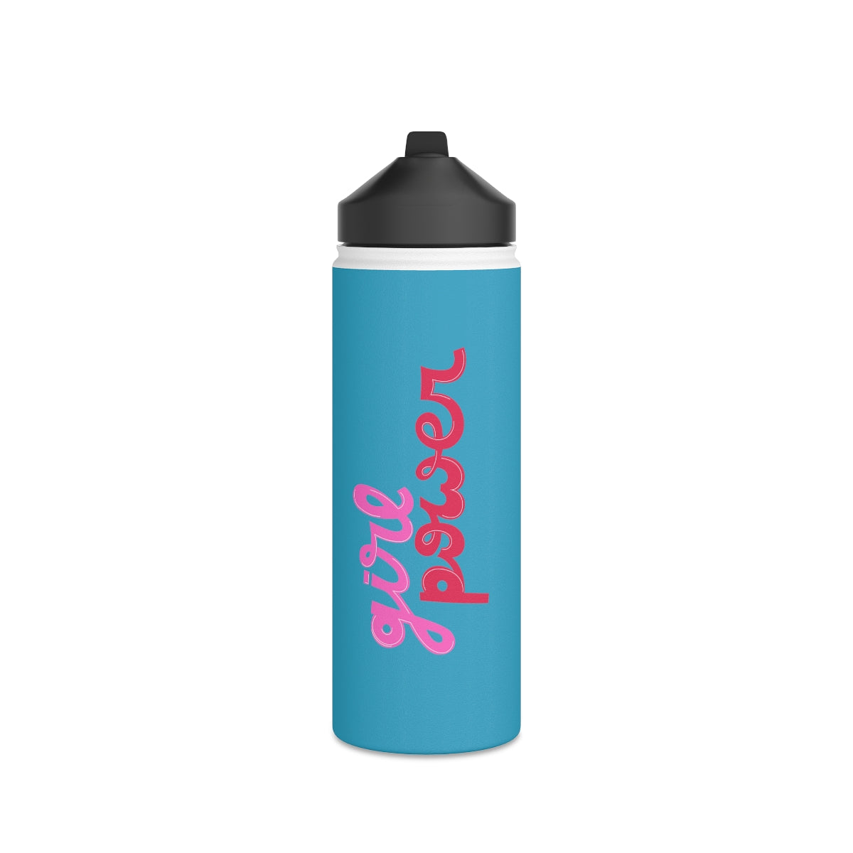 Girl Power Stainless Steel Water Bottle, Standard Lid