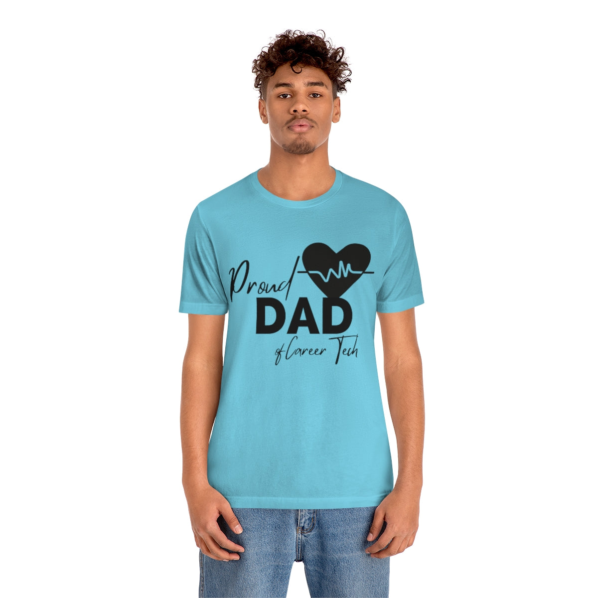 Proud Dad of Career Tech Student  Jersey Short Sleeve Tee