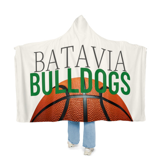 Bulldogs Basketball Snuggle Blanket