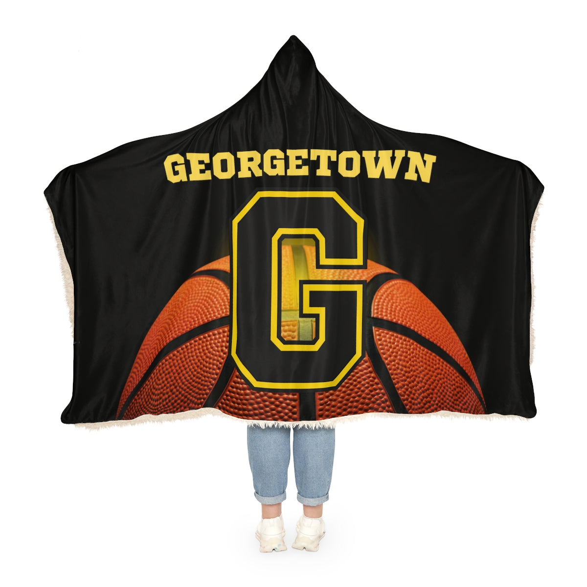 G-Men Basketball Snuggle Blanket