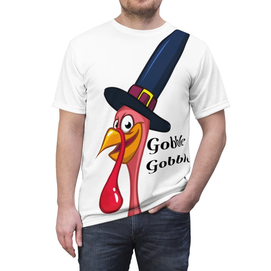 Turkey Gobbler Unisex AOP Cut & Sew Tee